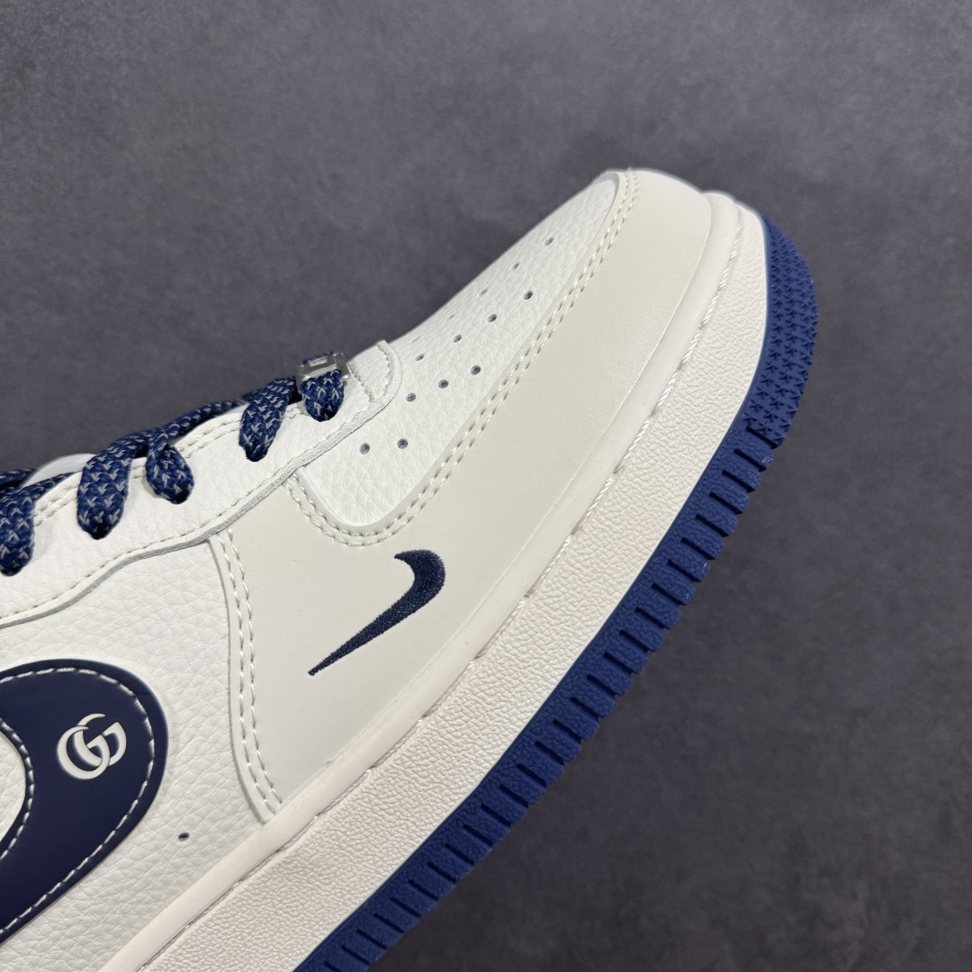 260 【定制版】Nike Air Force 1'07 GUCCI 联名 米白蓝红 JJ2508-713