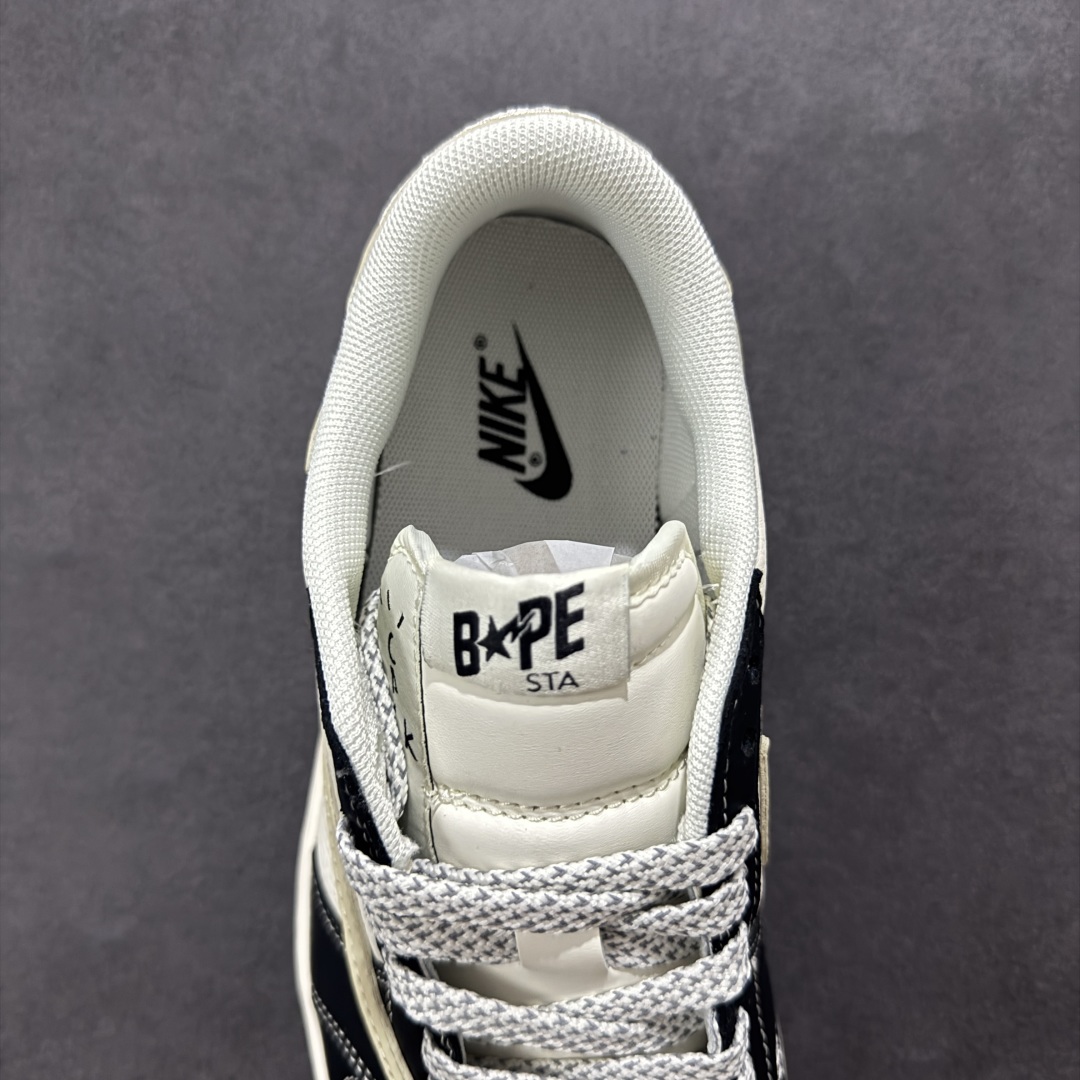 280 【定制版】Travis Scott x Fragment Design x Air Jordan 1 Low SP AJ1 Bape联名 白黑脚趾 低帮文化休闲板鞋 JJ2508-552