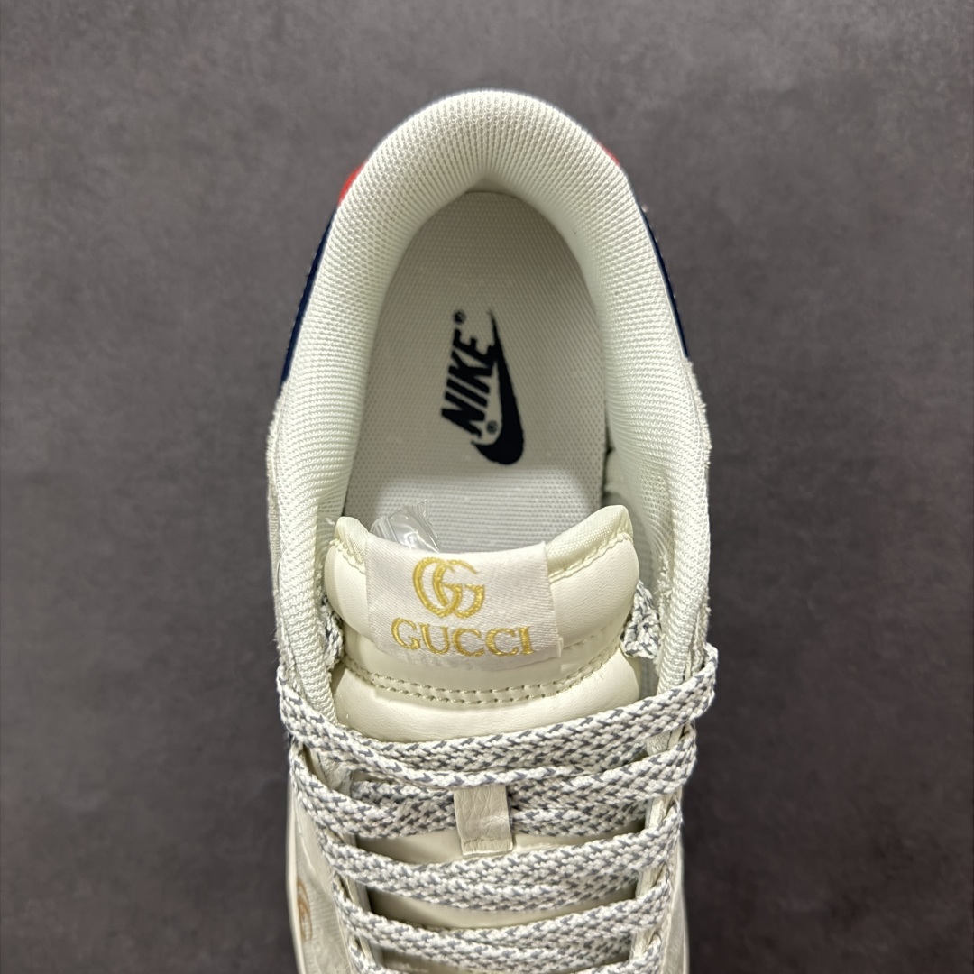  
【定制版】Nike SB Dunk Low 古驰联名 织布蓝勾 周年高端定制 低帮休闲板鞋
#定制