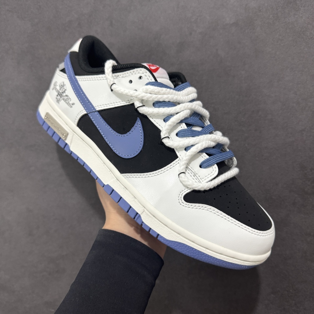 【YC纯原】NK Dunk Low 亿万少年 WB0320-019
此款以纯净白鞋面为主体,象征着