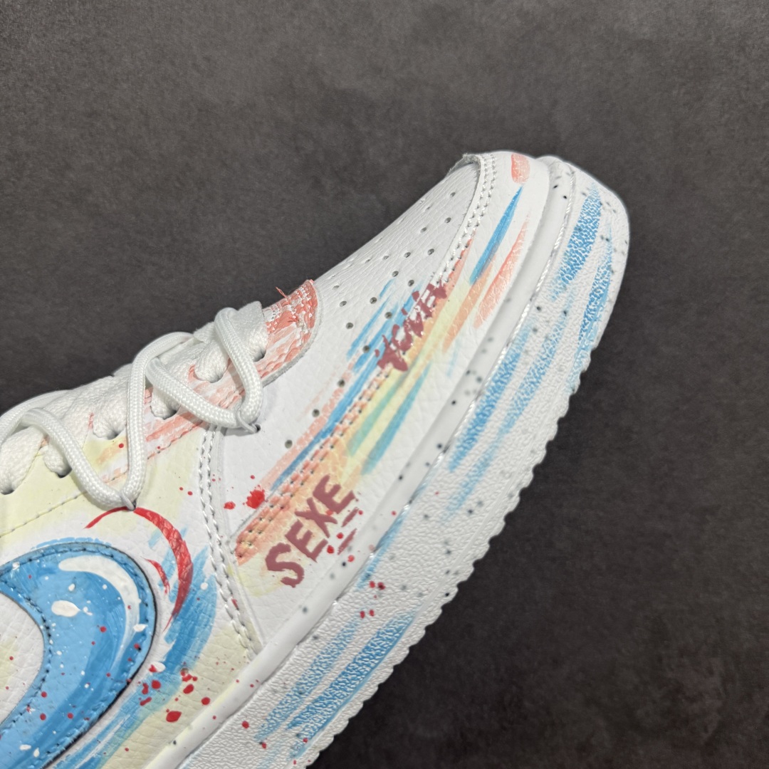 260 【定制版】Nike Court Vision 1 Low “悦动粉” 手绘涂鸦定制板鞋 “悦动粉” DH2987-217
