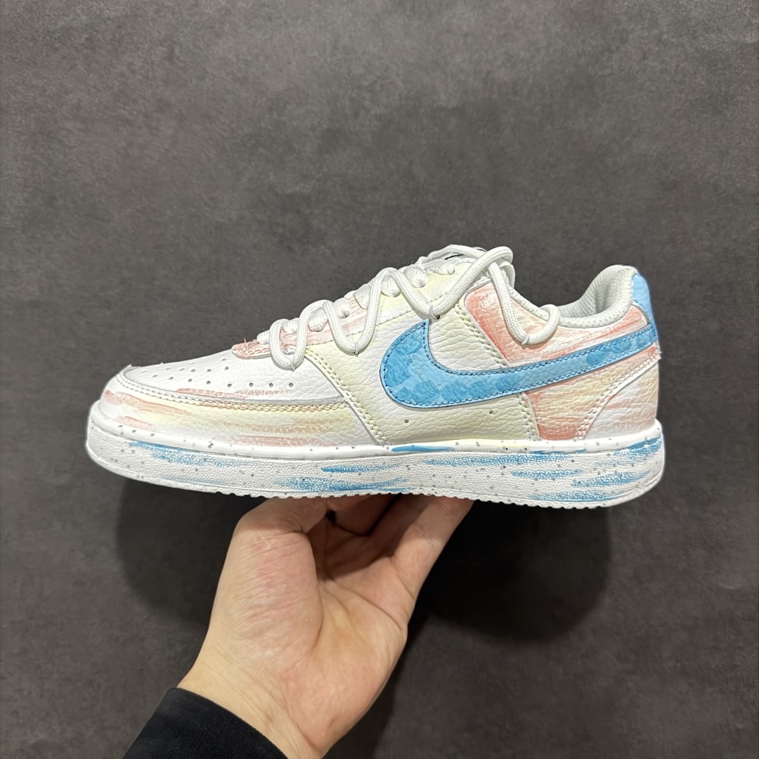 260 【定制版】Nike Court Vision 1 Low “悦动粉” 手绘涂鸦定制板鞋 “悦动粉” DH2987-217