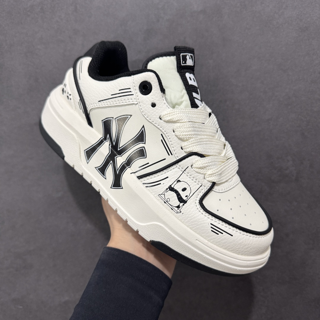 图片[3]-【定制版】MLB Chunky Liner Basic 复古印花学长鞋系列低帮轻量增高厚底百搭休闲运动慢跑鞋板鞋 Korea韩国联名NY美国榄球纽约洋基队限定 韩国代购专供 全套原楦原纸板原厂数据开发 正确中底拉帮中底网布细节 平台代购专供 左脚内置芯片 韩国代购吊牌标贴 独家一比一RB+MD组合大底 高频后跟小人Logo精准对位立体饱满 正确网布加超迁鞋面 转印中底走线紧密 转印Logo工艺表层防刮不掉色 尺码：35 36 36.5 37.5 38 38.5 39 40 40.5 41 42 42.5 43 44 45-选品中心