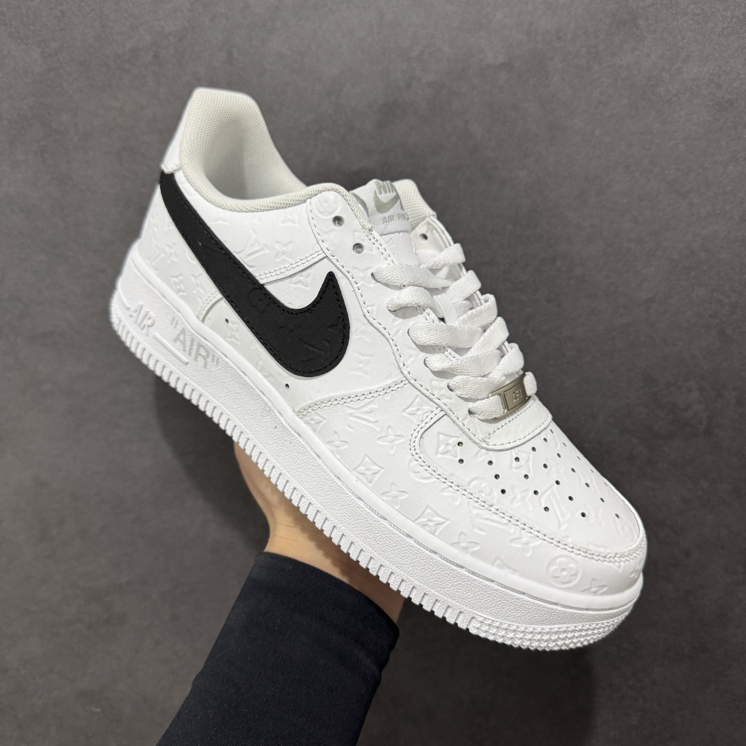  
【定制版】NIke Air Force 1 '07 Low “LV联名——灰黑勾印压”空军一号 低
