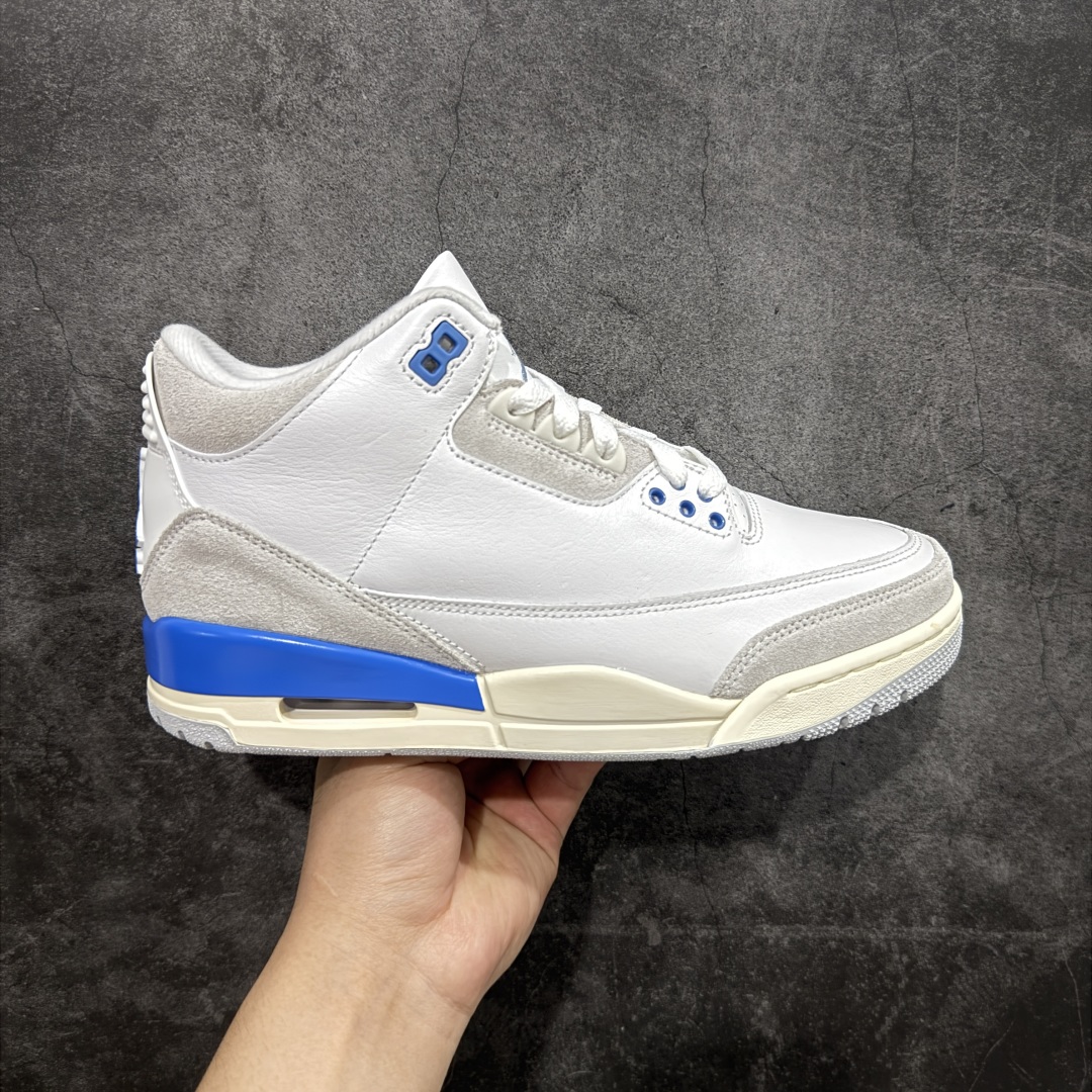 450 【纯原JS版本】Air Jordan 3 Retro ”Lucky Shorts” AJ3 乔3幸运短裤 北卡蓝 CT8532-101