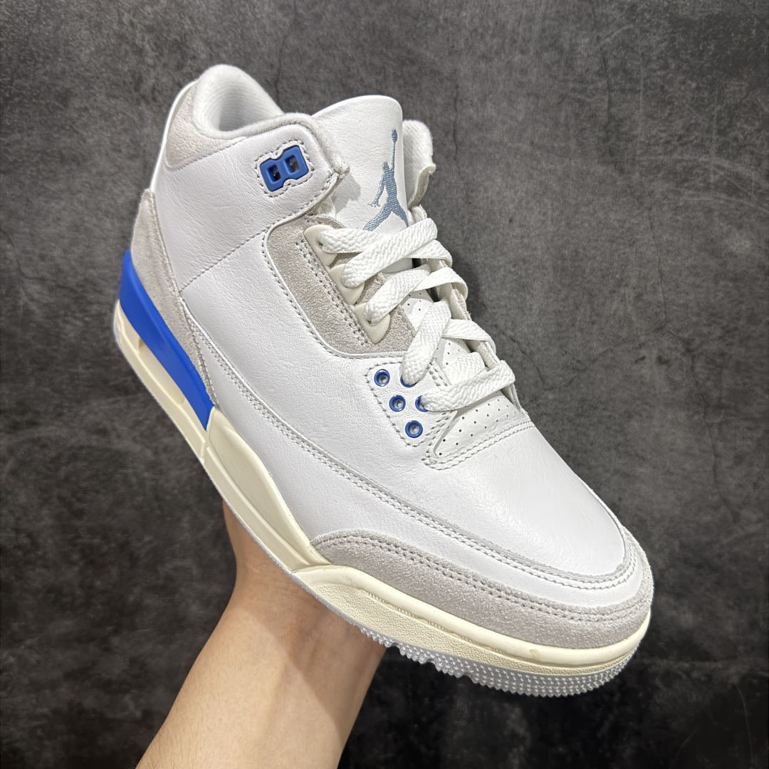 450 【纯原JS版本】Air Jordan 3 Retro ”Lucky Shorts” AJ3 乔3幸运短裤 北卡蓝 CT8532-101