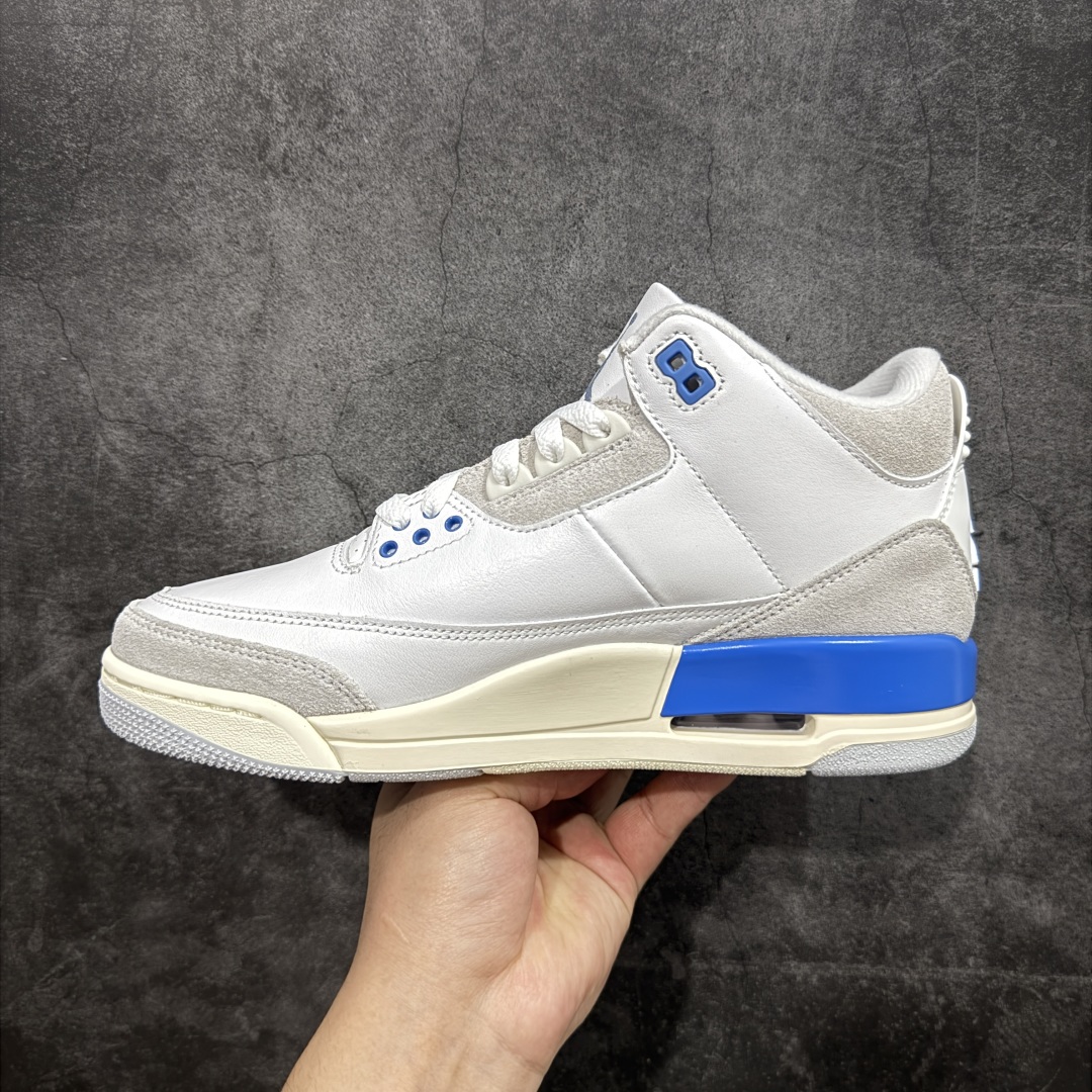 450 【纯原JS版本】Air Jordan 3 Retro ”Lucky Shorts” AJ3 乔3幸运短裤 北卡蓝 CT8532-101