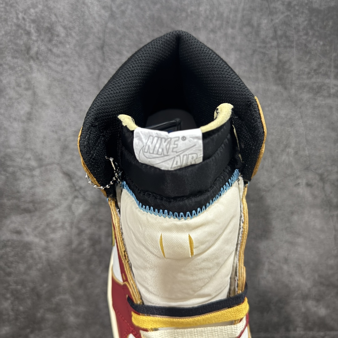 450 【GX纯原版】Union X Air Jordan 1 Retro High NRG 限量联名 黑白红拼接 HV8563-600