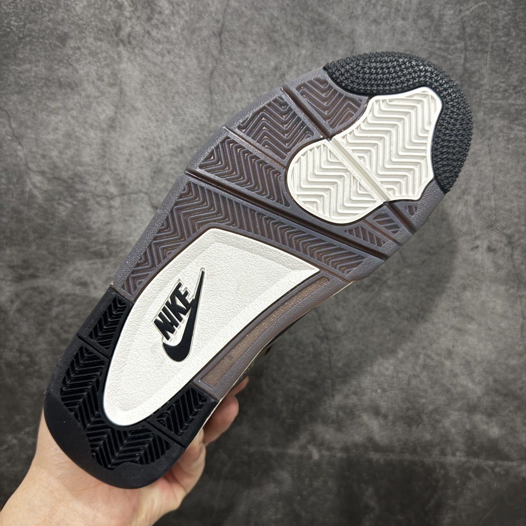  
【纯原F版】Air Jordan 4 Retro Cave Stone AJ4 乔4摩卡 FV502
