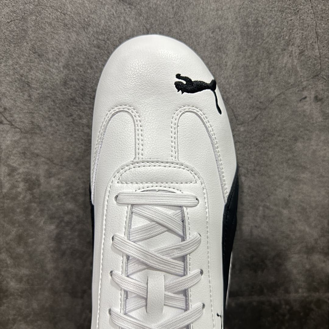230 【Top纯原版】彪马PUMA Speedcat Archive Speed Cat系列美拉德风 舒适百搭 防滑耐磨 低帮 生活休闲鞋 男女同款 白黑皮面 401603-02