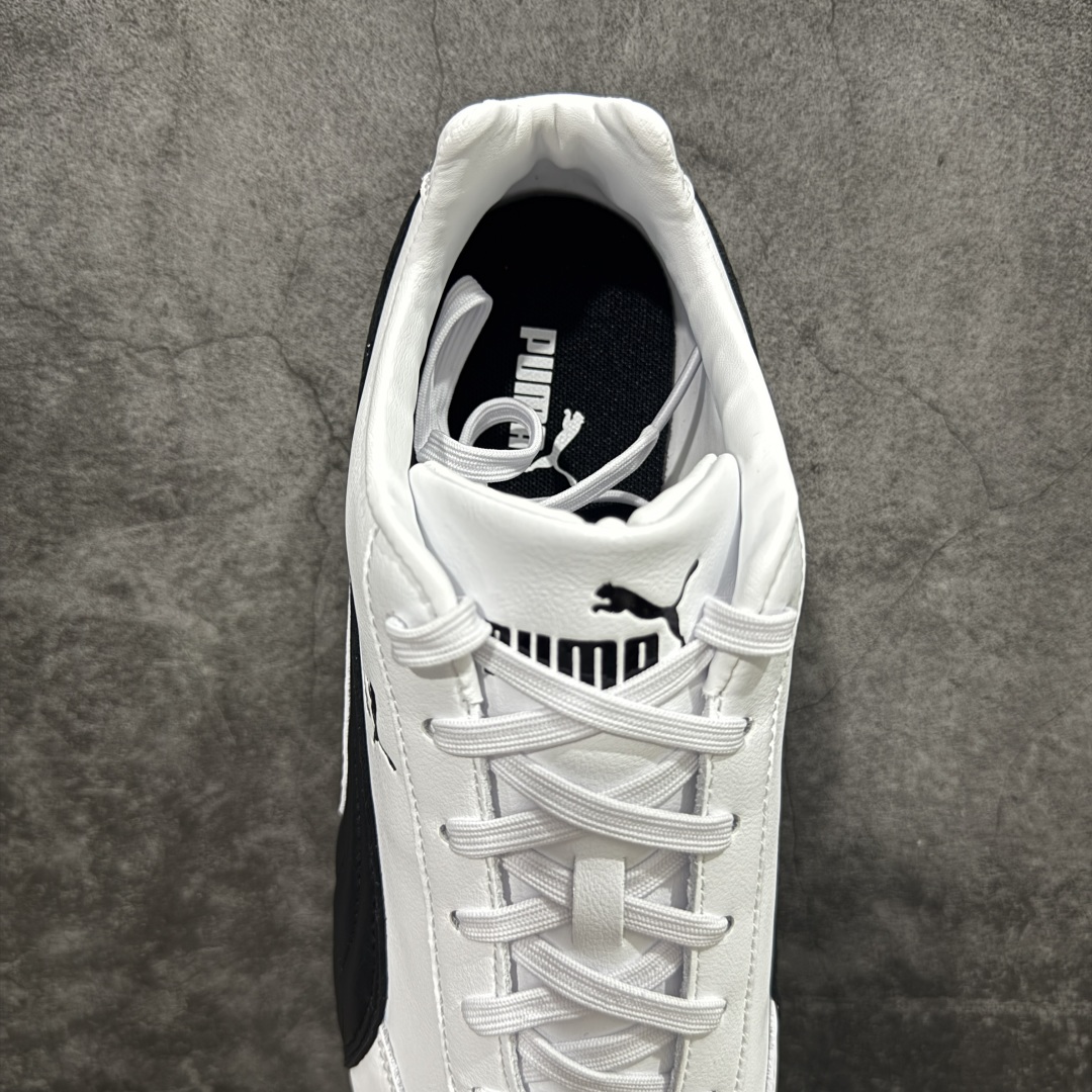 230 【Top纯原版】彪马PUMA Speedcat Archive Speed Cat系列美拉德风 舒适百搭 防滑耐磨 低帮 生活休闲鞋 男女同款 白黑皮面 401603-02