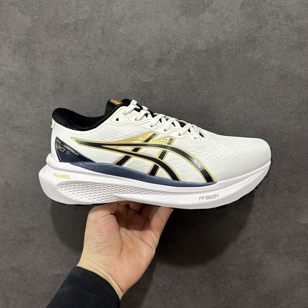 【公司级】Asics Gel-Kayano 30 舒适缓震 织物合成革透气 低帮跑步鞋 亚瑟士运动休闲透气专业跑鞋 整体超轻便鞋身 针织透气鞋面 中底发泡材料 超强缓震效果 绵柔触地脚感 高颜值 配色选择多 运动休闲强烈推荐 尺码:39-45-选品中心