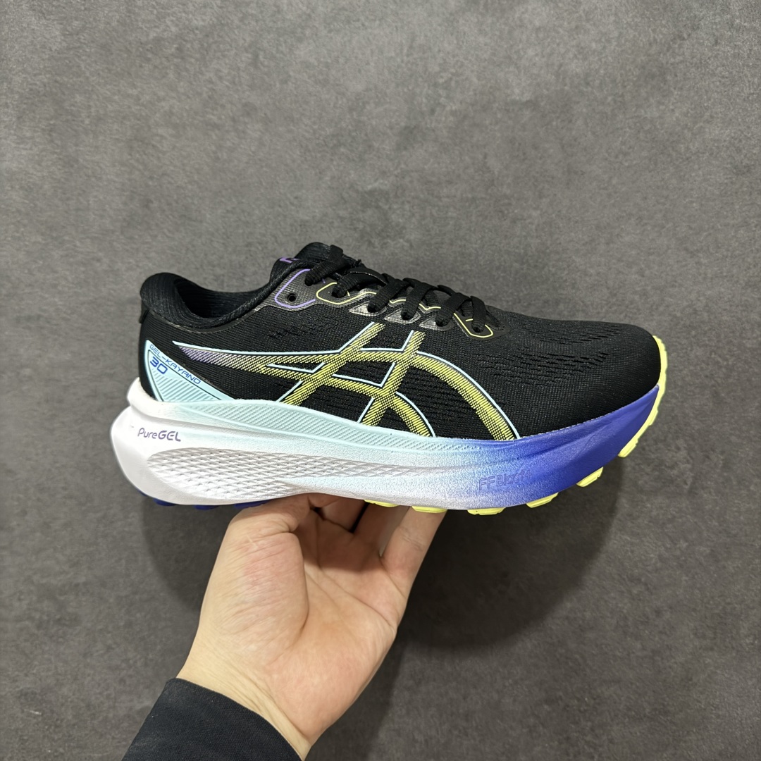 【公司级】Asics Gel-Kayano 30 舒适缓震 织物合成革透气 低帮跑步鞋 亚瑟士运动休闲透气专业跑鞋 整体超轻便鞋身 针织透气鞋面 中底发泡材料 超强缓震效果 绵柔触地脚感 高颜值 配色选择多 运动休闲强烈推荐 尺码:36-40-选品中心