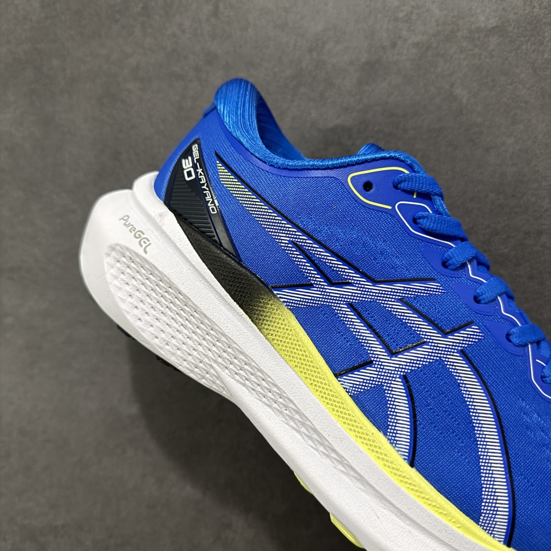 图片[6]-【公司级】Asics Gel-Kayano 30 舒适缓震 织物合成革透气 低帮跑步鞋 亚瑟士运动休闲透气专业跑鞋 整体超轻便鞋身 针织透气鞋面 中底发泡材料 超强缓震效果 绵柔触地脚感 高颜值 配色选择多 运动休闲强烈推荐 尺码：39-45-选品中心