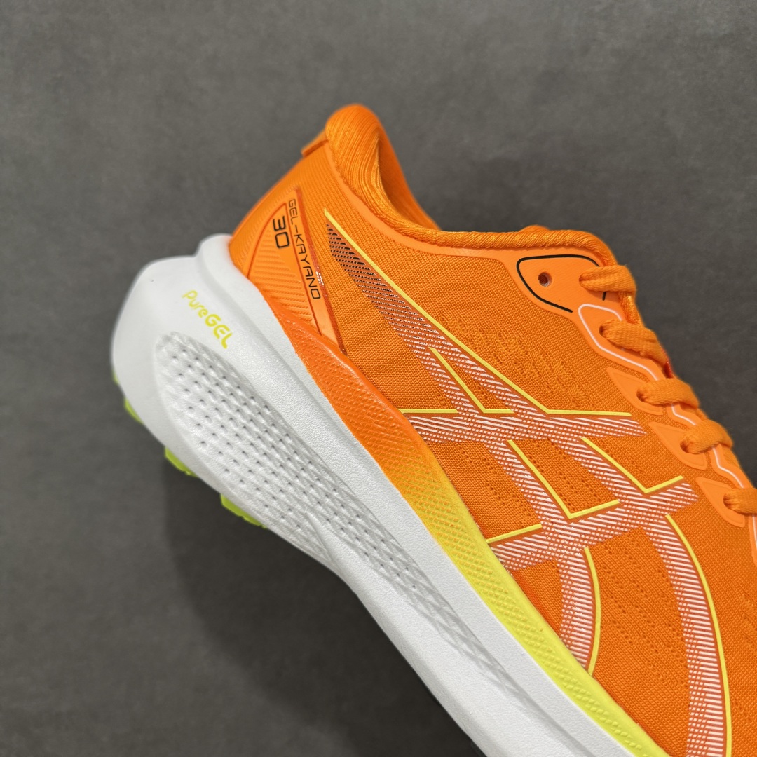 图片[6]-【公司级】Asics Gel-Kayano 30 舒适缓震 织物合成革透气 低帮跑步鞋 亚瑟士运动休闲透气专业跑鞋 整体超轻便鞋身 针织透气鞋面 中底发泡材料 超强缓震效果 绵柔触地脚感 高颜值 配色选择多 运动休闲强烈推荐 尺码：39-45-选品中心
