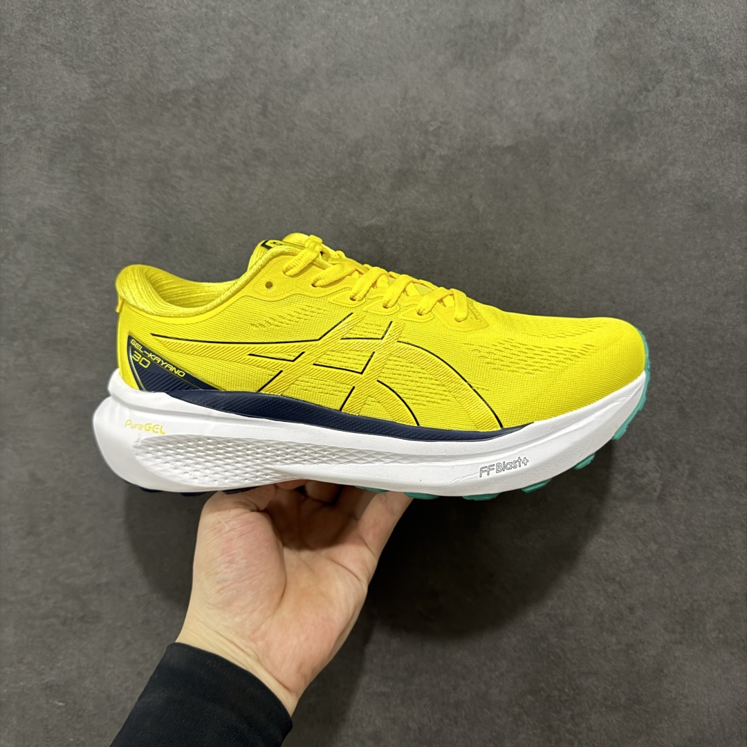 【公司级】Asics Gel-Kayano 30 舒适缓震 织物合成革透气 低帮跑步鞋 亚瑟士运动休闲透气专业跑鞋 整体超轻便鞋身 针织透气鞋面 中底发泡材料 超强缓震效果 绵柔触地脚感 高颜值 配色选择多 运动休闲强烈推荐 尺码:39-45-选品中心
