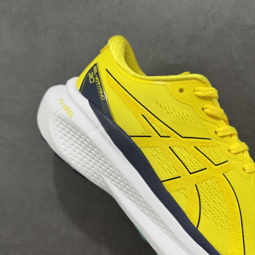 图片[6]-【公司级】Asics Gel-Kayano 30 舒适缓震 织物合成革透气 低帮跑步鞋 亚瑟士运动休闲透气专业跑鞋 整体超轻便鞋身 针织透气鞋面 中底发泡材料 超强缓震效果 绵柔触地脚感 高颜值 配色选择多 运动休闲强烈推荐 尺码：39-45-选品中心