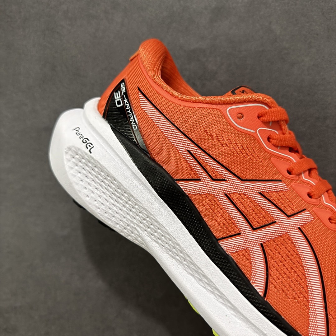 图片[6]-【公司级】Asics Gel-Kayano 30 舒适缓震 织物合成革透气 低帮跑步鞋 亚瑟士运动休闲透气专业跑鞋 整体超轻便鞋身 针织透气鞋面 中底发泡材料 超强缓震效果 绵柔触地脚感 高颜值 配色选择多 运动休闲强烈推荐 尺码：39-45-选品中心