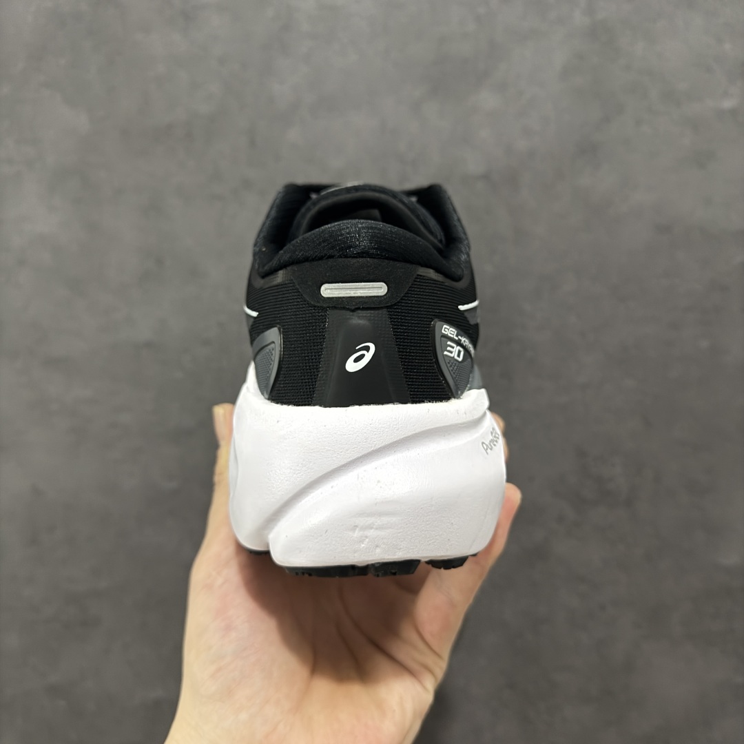 图片[4]-【公司级】Asics Gel-Kayano 30 舒适缓震 织物合成革透气 低帮跑步鞋 亚瑟士运动休闲透气专业跑鞋 整体超轻便鞋身 针织透气鞋面 中底发泡材料 超强缓震效果 绵柔触地脚感 高颜值 配色选择多 运动休闲强烈推荐 尺码：39-45-选品中心