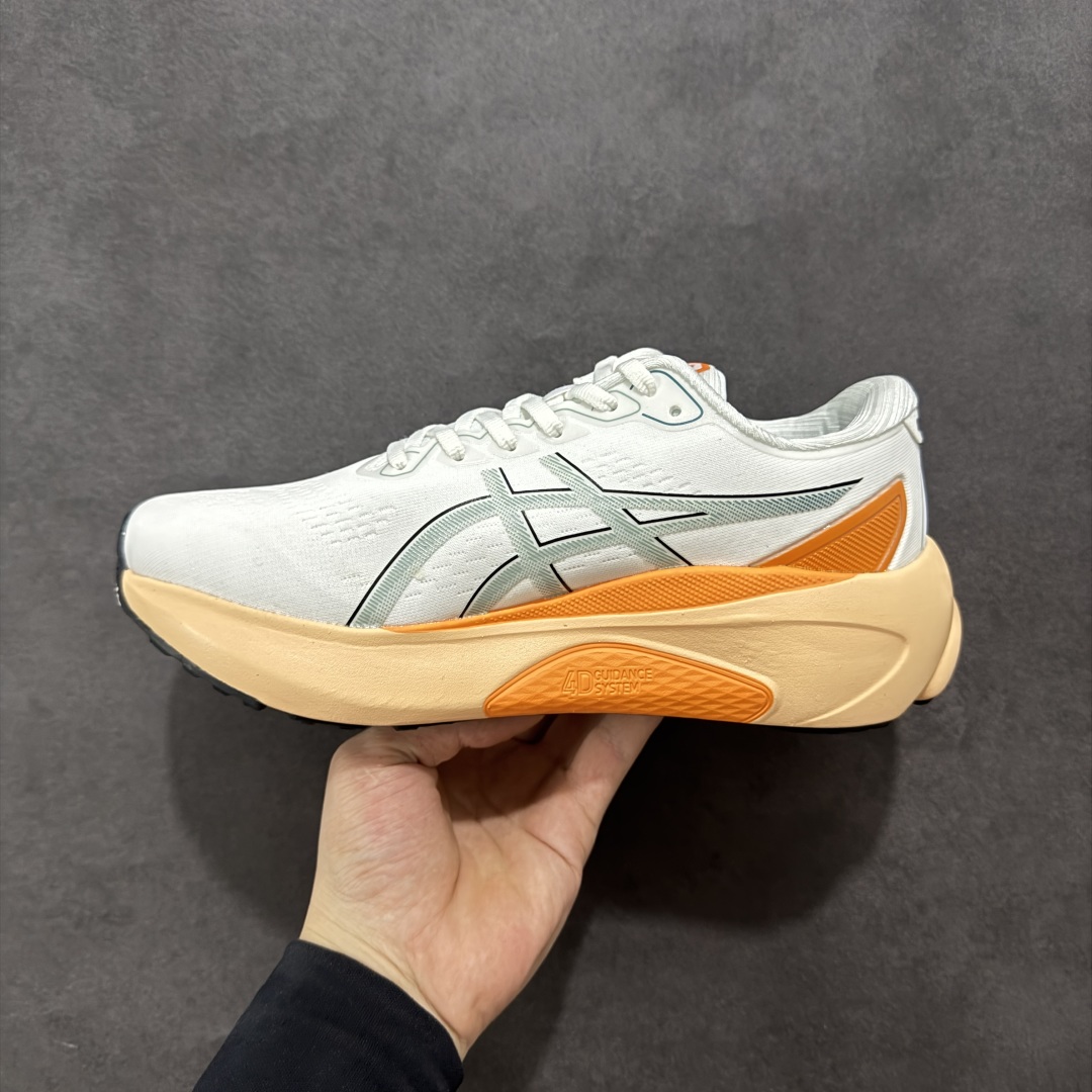  
Asics Gel-Kayano 30 舒适缓震 织物合成革透气 低帮跑步鞋  亚瑟士运动休闲透气专