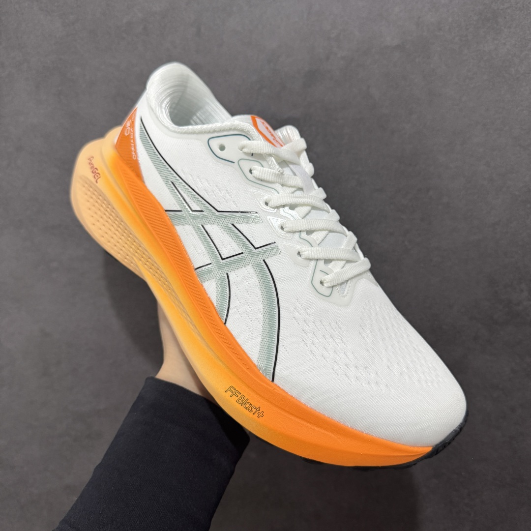  
Asics Gel-Kayano 30 舒适缓震 织物合成革透气 低帮跑步鞋  亚瑟士运动休闲透气专