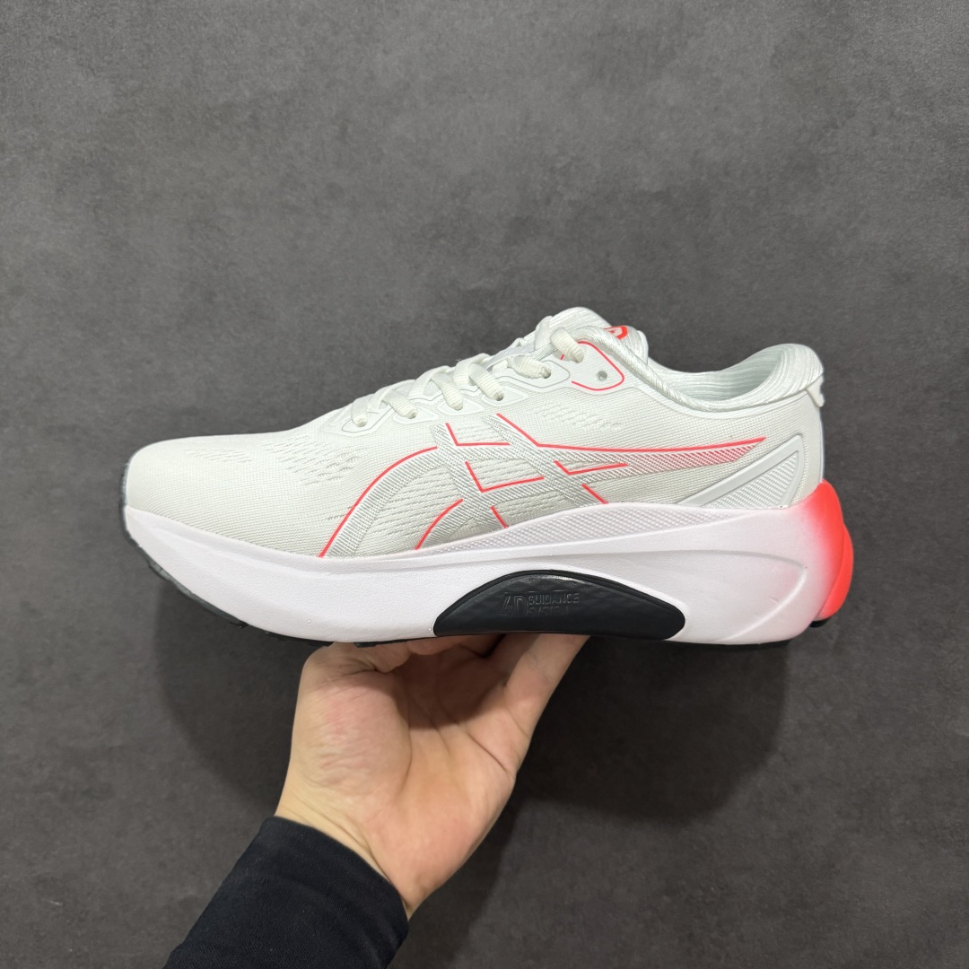  
Asics Gel-Kayano 30 舒适缓震 织物合成革透气 低帮跑步鞋  亚瑟士运动休闲透气专