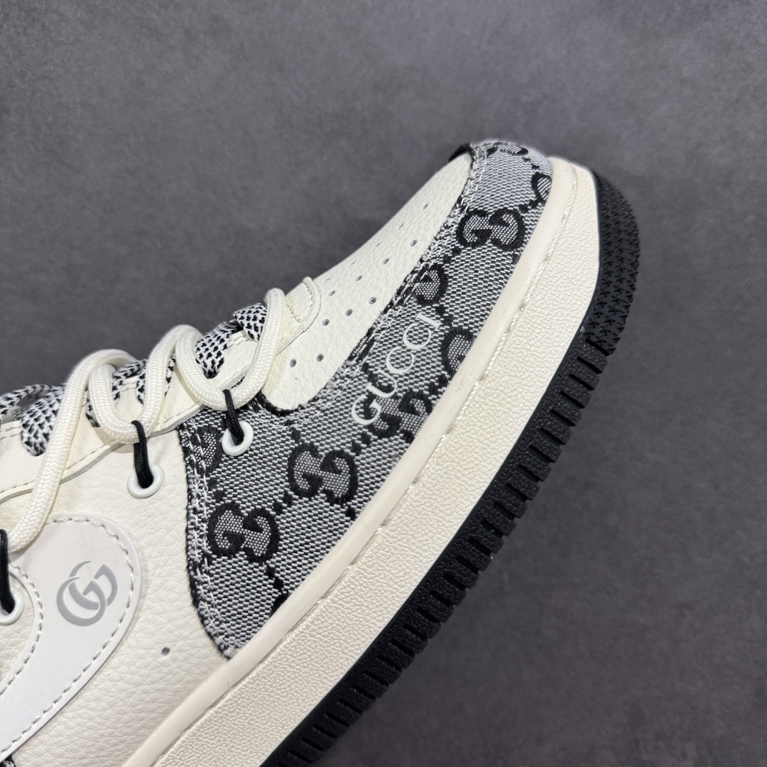  
【定制版】海外限量发售！公司级NIke Air Force 1 '07 Low “古驰联名——灰花纹