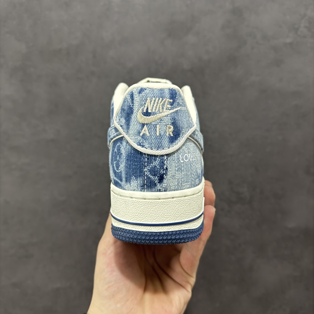  
【定制版】Nike Air Force 1 Low 07 x Louis Vuitton 白蓝牛仔布