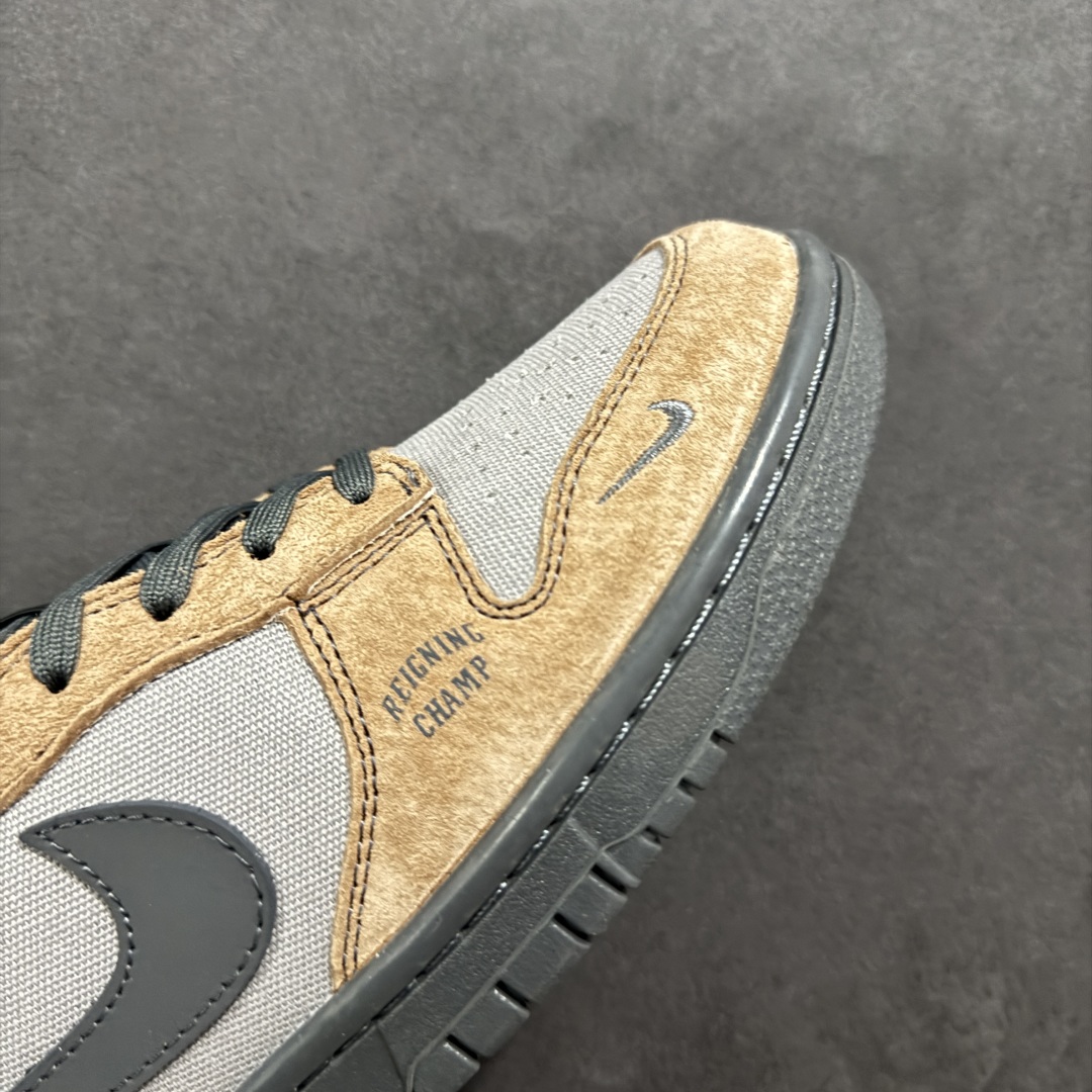  
【定制版】Nike SB Dunk Low x Reigning Champ 棕灰小钩
纯原大厂出品