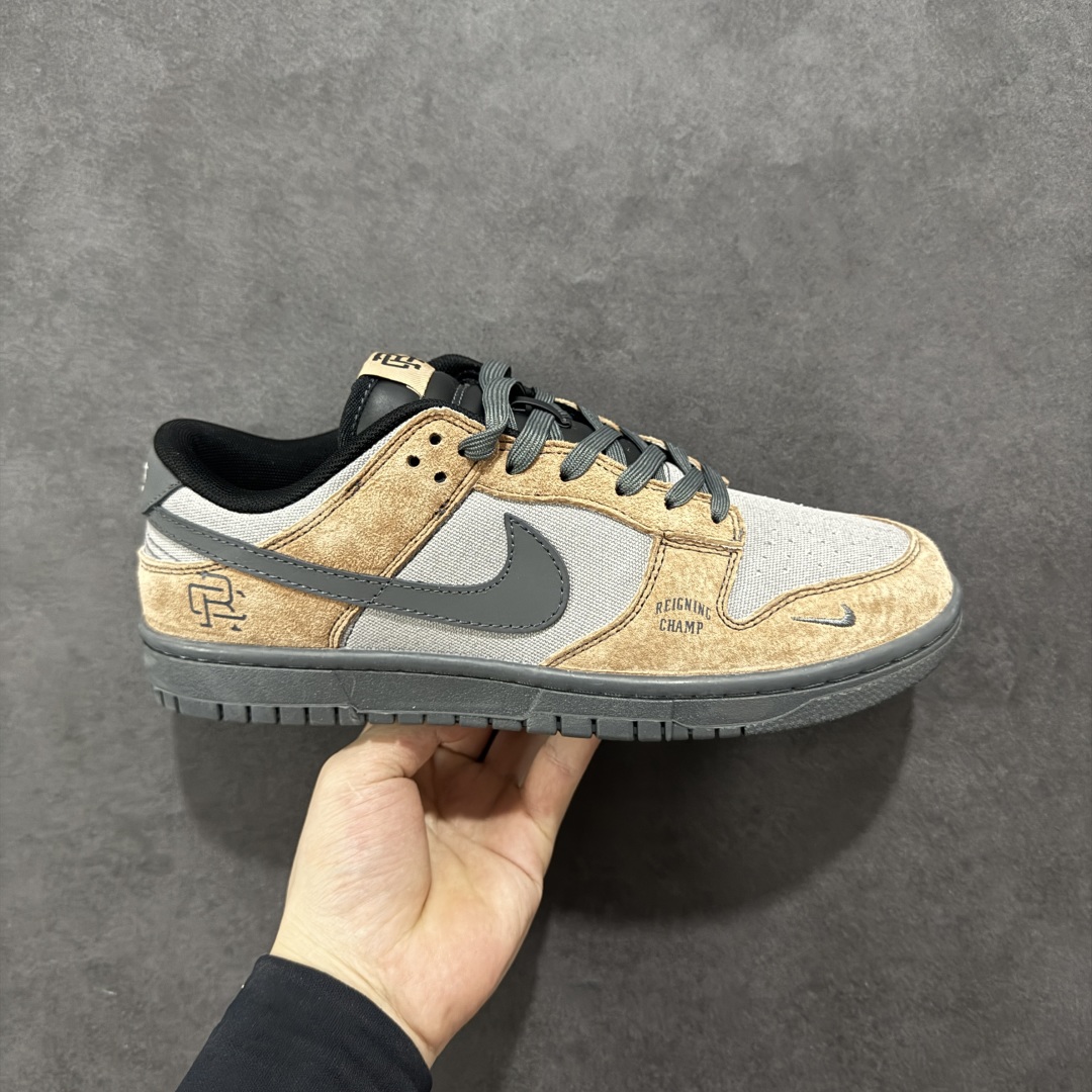  
【定制版】Nike SB Dunk Low x Reigning Champ 棕灰小钩
纯原大厂出品