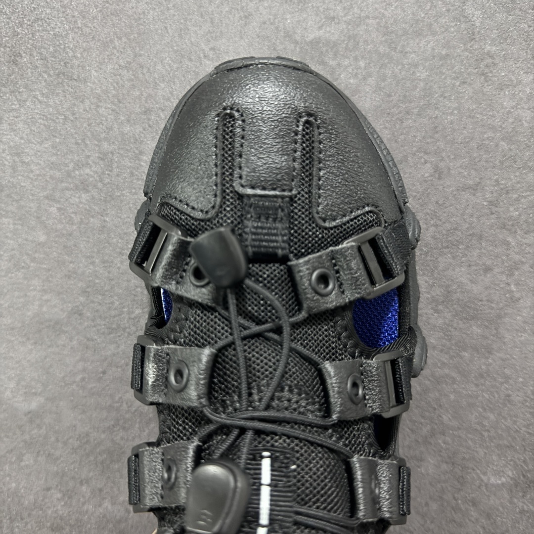 支持放店
【绿x版本】Etudes x FILA斐乐 山脉凉鞋 织物合成革TPU 圆头系带厚底 减震耐