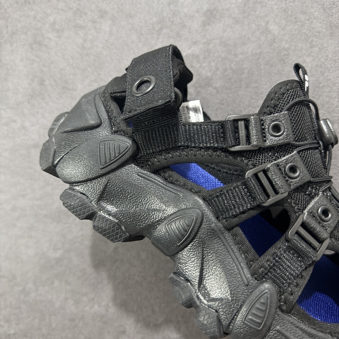 支持放店
【绿x版本】Etudes x FILA斐乐 山脉凉鞋 织物合成革TPU 圆头系带厚底 减震耐