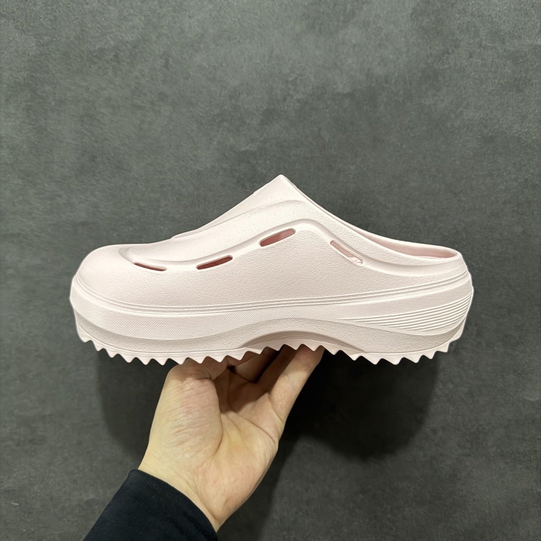 阿迪达斯 Adidas 波波凉鞋 OZWAVE CL波波凉鞋 沙滩拖鞋 稳定缓震回弹厚底老爹拖鞋 JR6756