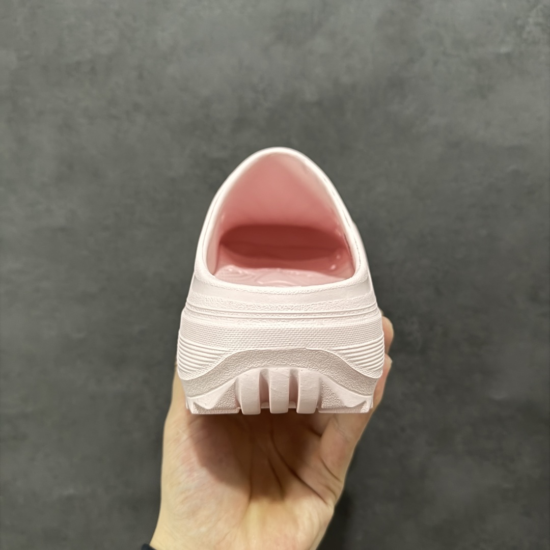 阿迪达斯 Adidas 波波凉鞋 OZWAVE CL波波凉鞋 沙滩拖鞋 稳定缓震回弹厚底老爹拖鞋 JR6756