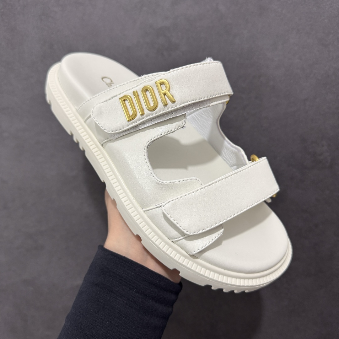 【广东纯原版本】Dior 迪奥 Act 夏季羊皮凉鞋、拖鞋 鬼佬外贸冲正