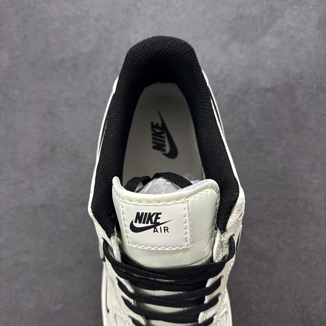  
【定制版】NIke Air Force 1 '07 Low “Supreme联名——重影黑勾”空军一