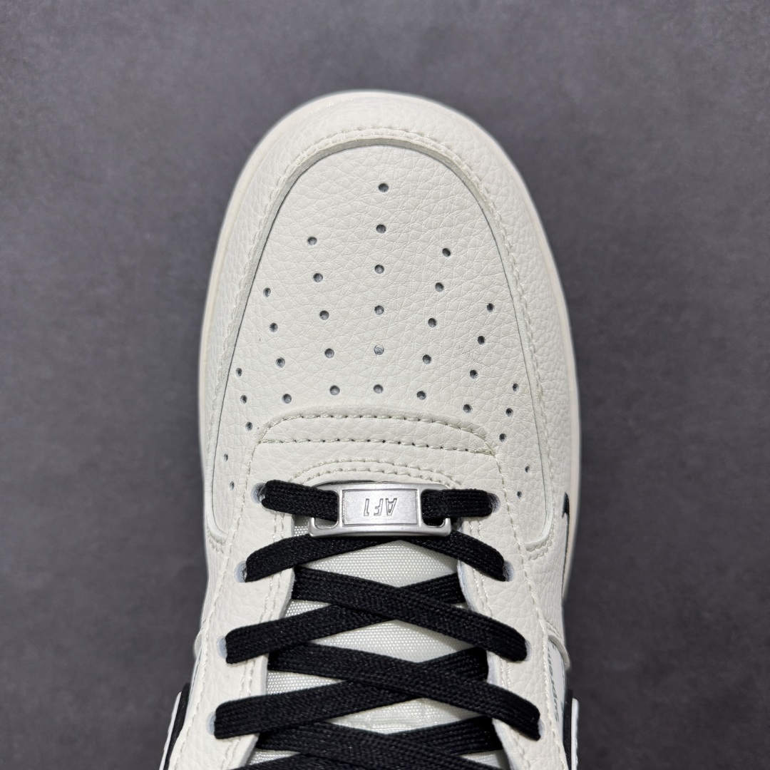  
【定制版】NIke Air Force 1 '07 Low “Supreme联名——重影黑勾”空军一