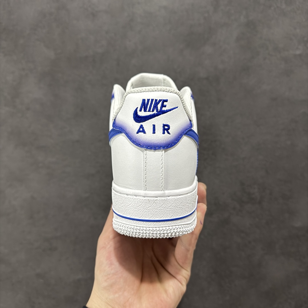  
【定制版】Nike Air Force 1 Low 07 白蓝晕染 原楦头原纸板 打造纯正低帮空军版
