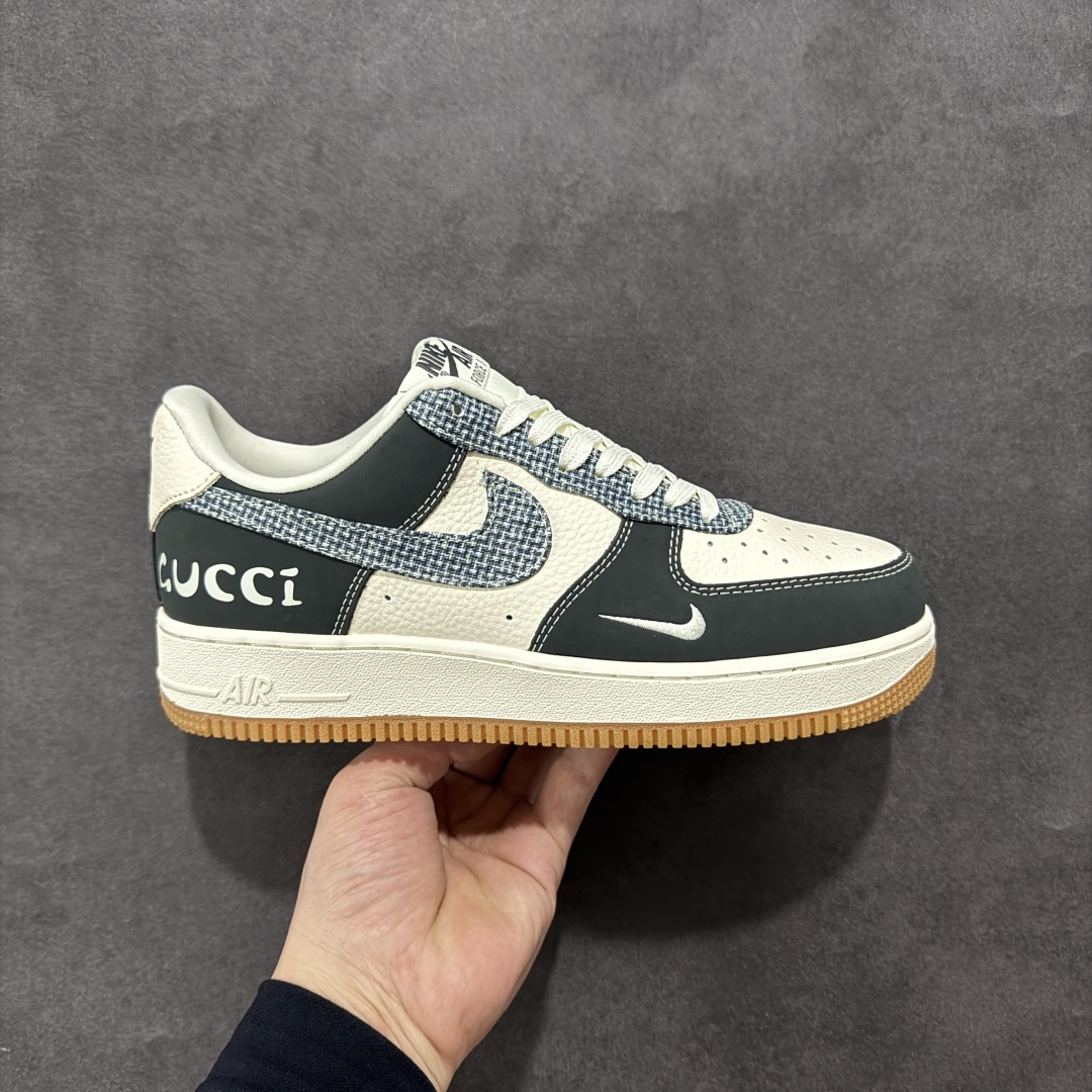  
【定制版】NIke Air Force 1 '07 Low “古驰联名——花布生胶”空军一号 低帮 