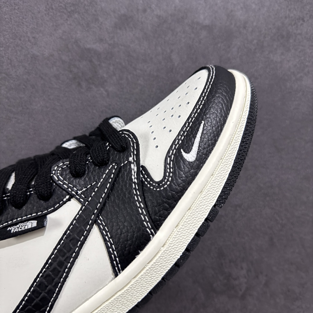 【定制版】Air Jordan 1 Low AJ1 乔1 北面联名 高端定制 低帮复古篮球鞋 XZ5749-007
