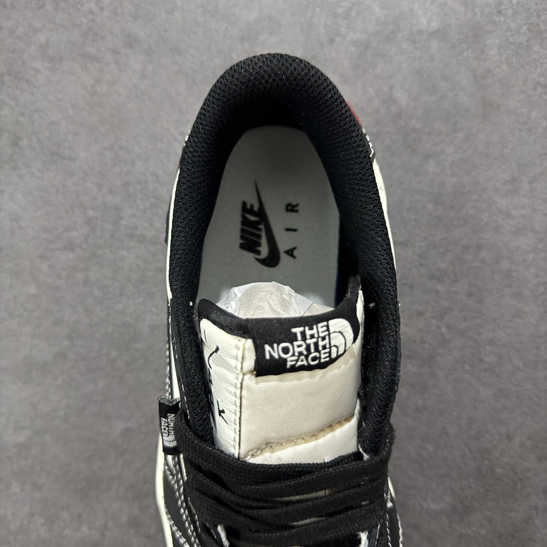 【定制版】Air Jordan 1 Low AJ1 乔1 北面联名 高端定制 低帮复古篮球鞋 XZ5749-007