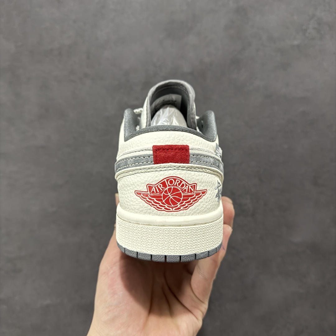 【定制版】Air Jordan 1 Low AJ1 乔1 蛇年限定 癸己红标 高端定制 低帮复古篮球鞋 YX5066-315