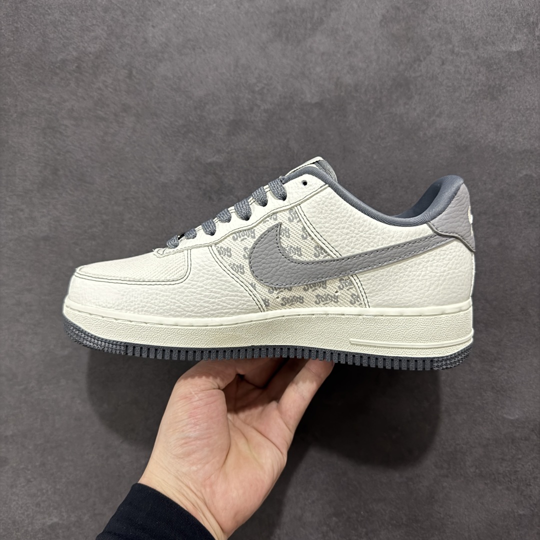  
【定制版】Nike Air Force 1'07 Low 斯图西联名 织布 空军一号低帮休闲板鞋
