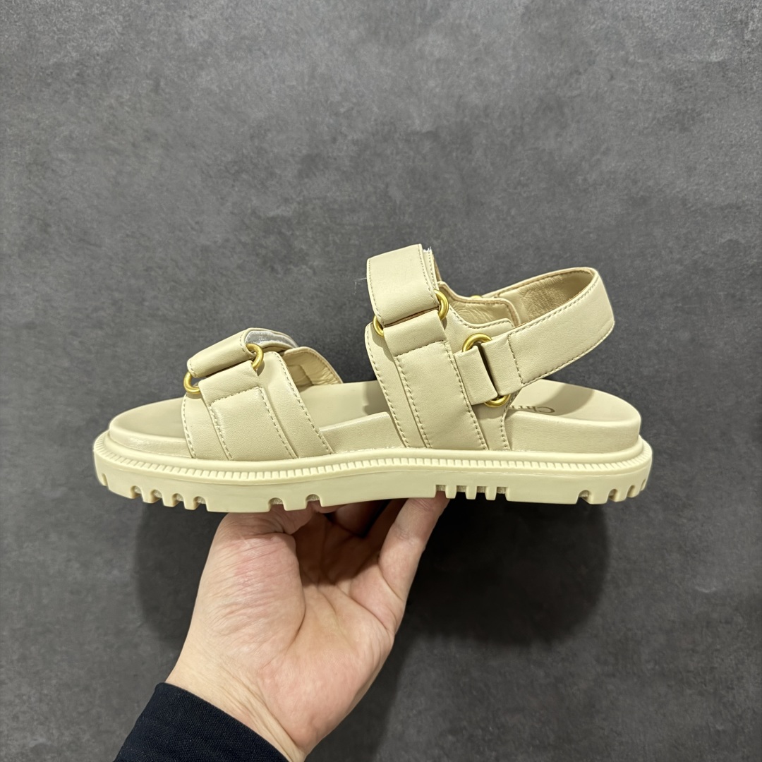 300 【广东纯原版本】Dior 迪奥 Act 夏季羊皮凉鞋拖鞋 鬼佬外贸冲正