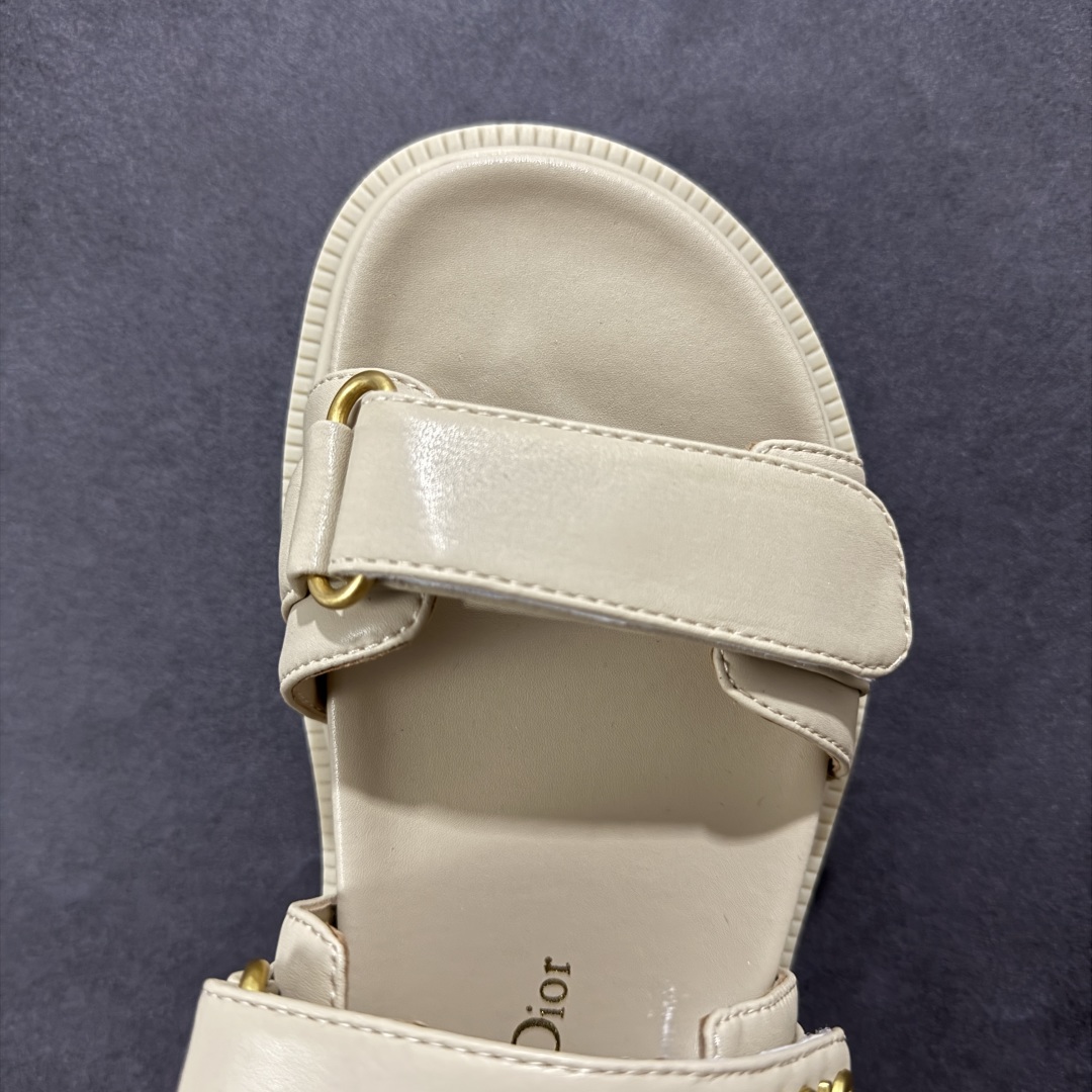 300 【广东纯原版本】Dior 迪奥 Act 夏季羊皮凉鞋拖鞋 鬼佬外贸冲正