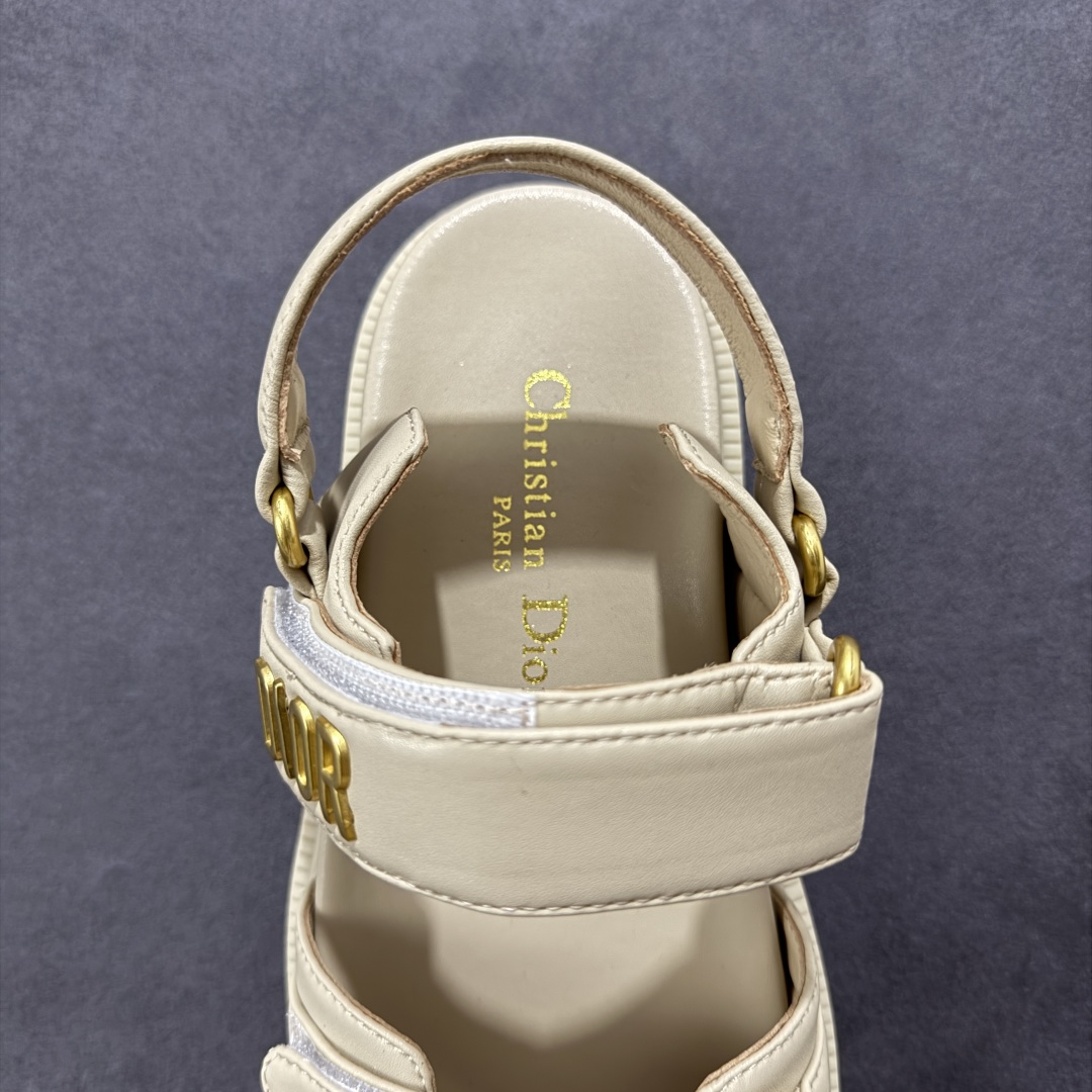 300 【广东纯原版本】Dior 迪奥 Act 夏季羊皮凉鞋拖鞋 鬼佬外贸冲正