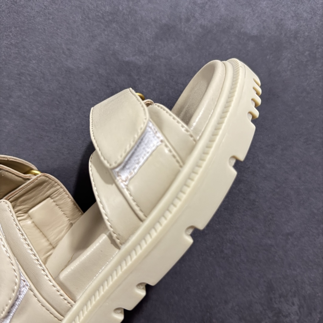 300 【广东纯原版本】Dior 迪奥 Act 夏季羊皮凉鞋拖鞋 鬼佬外贸冲正