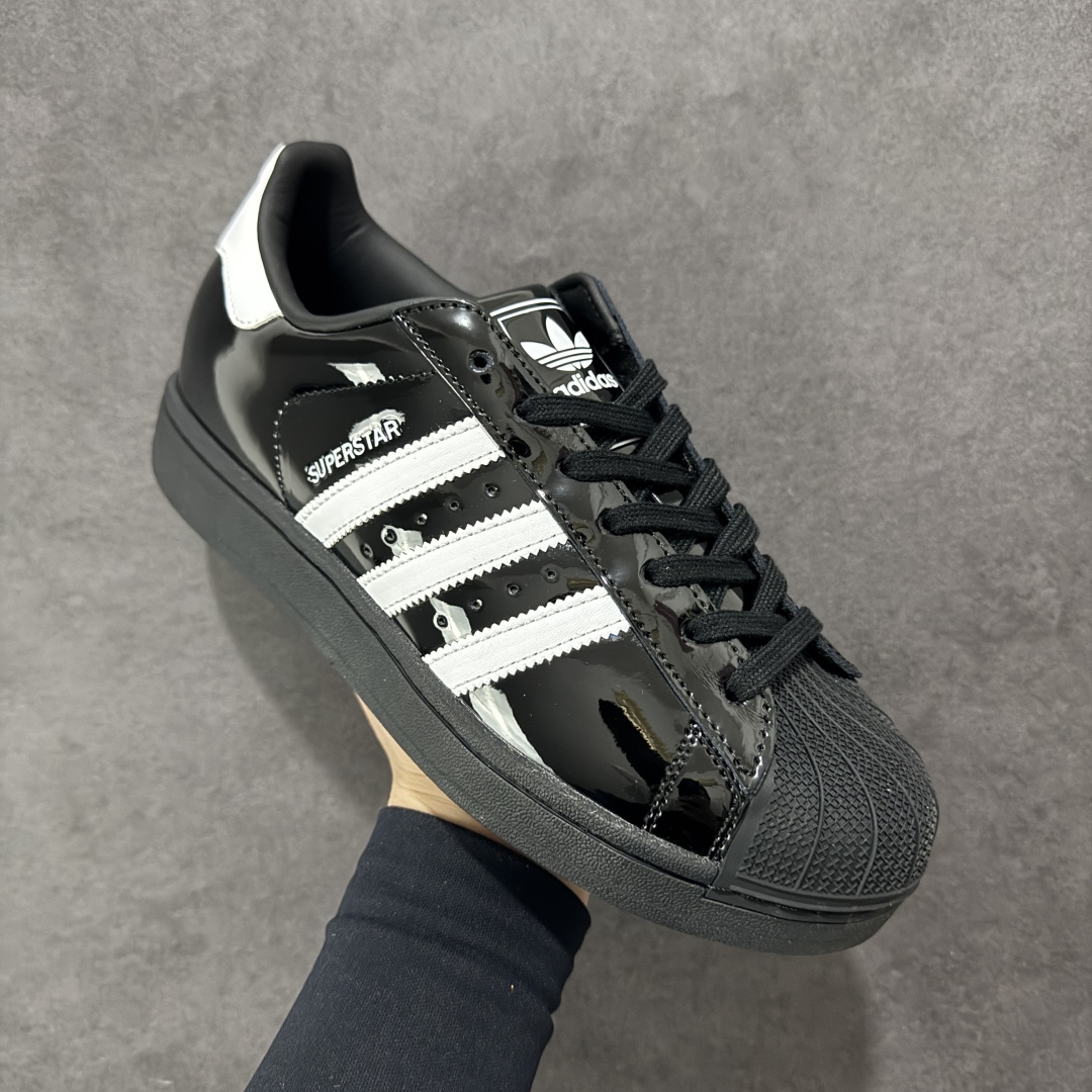 【H11版本】阿迪达斯Adidas三叶草 Originals Superstar II 贝壳头系列低帮经典百搭休闲运动板鞋 JH7756