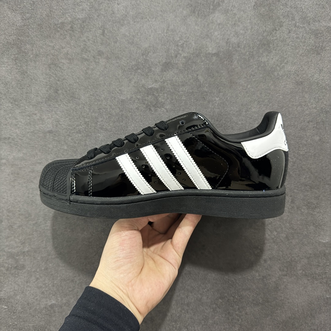 【H11版本】阿迪达斯Adidas三叶草 Originals Superstar II 贝壳头系列低帮经典百搭休闲运动板鞋 JH7756
