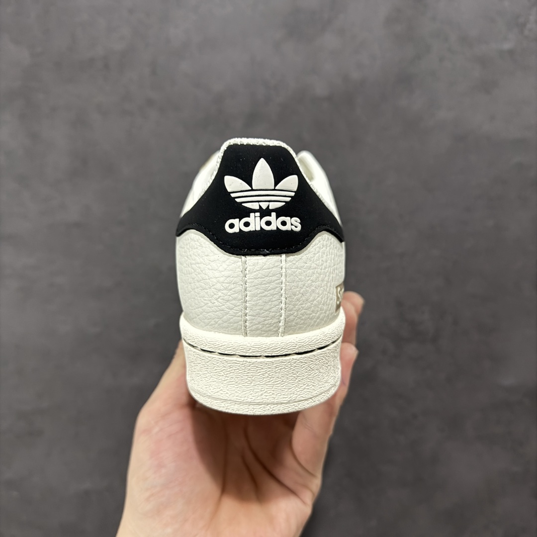 【定制版】AD Original Superstar x Supreme 白黑棕 SD6810